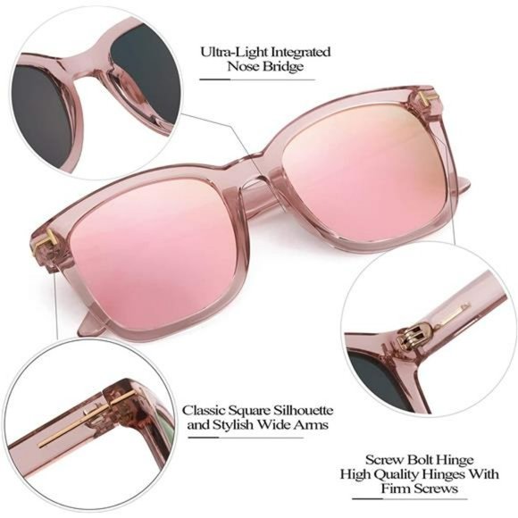 Fashion Sunglasses for Women Polarized Driving Anti Glare UV400 Protection main image 4